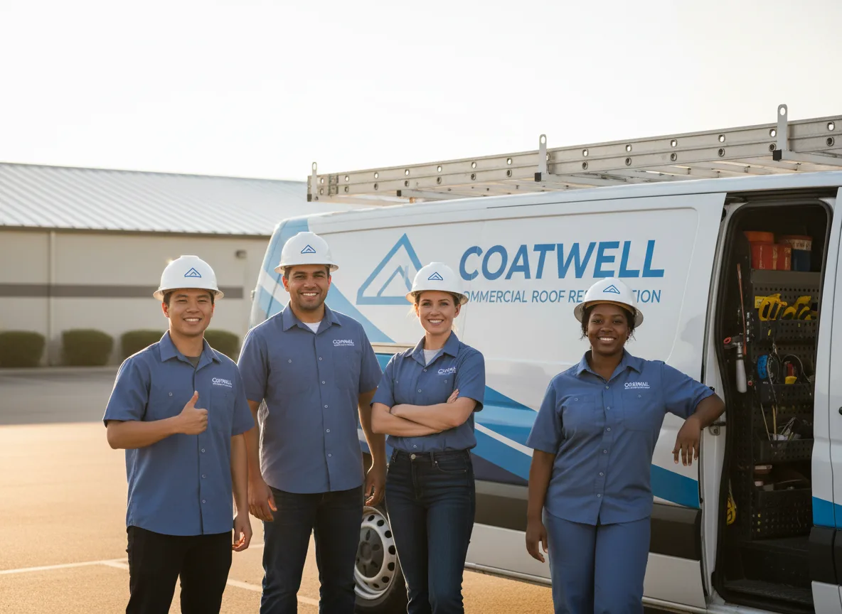 Commercial roof coating company in La Harpe, KS